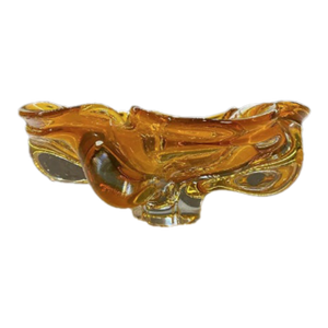 Bohemia Glass Rare Vase 1970s