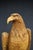Late 20th Century Large Hand-Carved Pine Bald Eagle Sculpture on Saw-Cut Base For Sale - Image 5 of 13