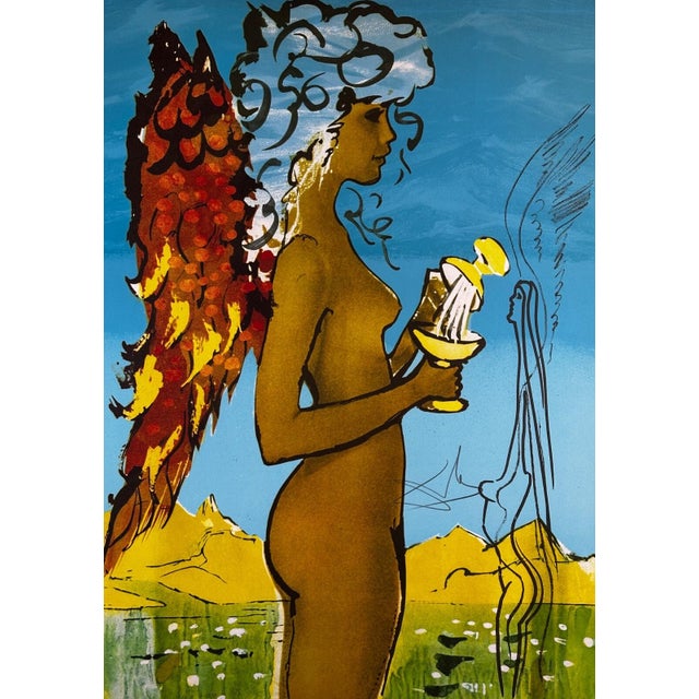 ARTIST: Salvador Dali TITLE: Trilogy of Love Love's Promise MEDIUM: Lithograph SIGNED: Hand Signed PUBLISHER: Levine &...