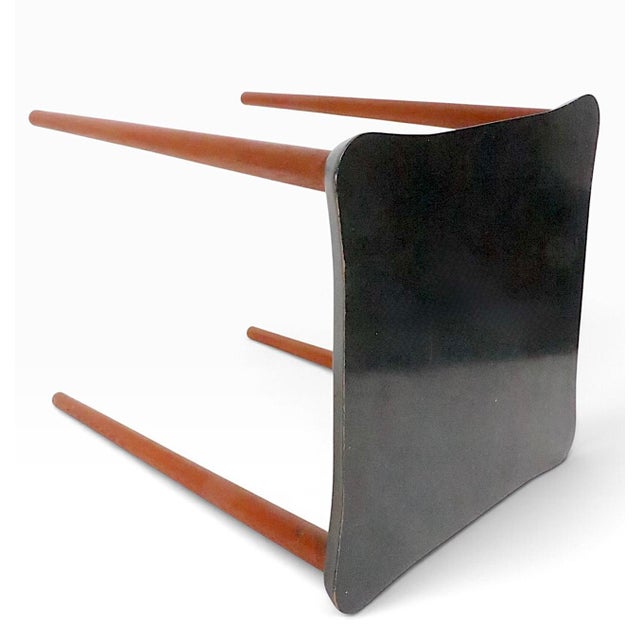 Set of Three Mid Century Stacking Tables For Sale In New York - Image 6 of 18