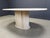 Vintage Travertine Oval Dining Table, 1970s For Sale - Image 8 of 15