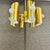 Dimensions: H 26” x W 17” Vintage German Space Age chandelier with cylindrical shades from the 1970s. Please see our other...