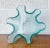 Abstract Vintage Blown Recycled Glass Ruffle Bowl For Sale - Image 3 of 3