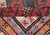 Antique Colorful Persian Heriz-Serapi Runner With a Bold Geometric Design 3'1 X 10'10 For Sale - Image 12 of 13