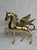 Vintage large 11” brass winged horse Pegasus figurine. Great condition with some faint surface marks and some natural...