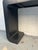Black Late 20th Century Mid-Century Modern Black Console Table With Drawer For Sale - Image 8 of 8