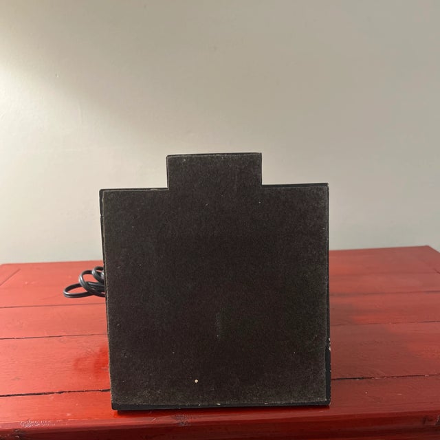 Vintage Japanese Cast Iron Pagoda Lamp For Sale - Image 4 of 10