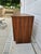 Wood Lane Furniture Walnut Three Drawer Chest of Drawers Dresser For Sale - Image 7 of 10