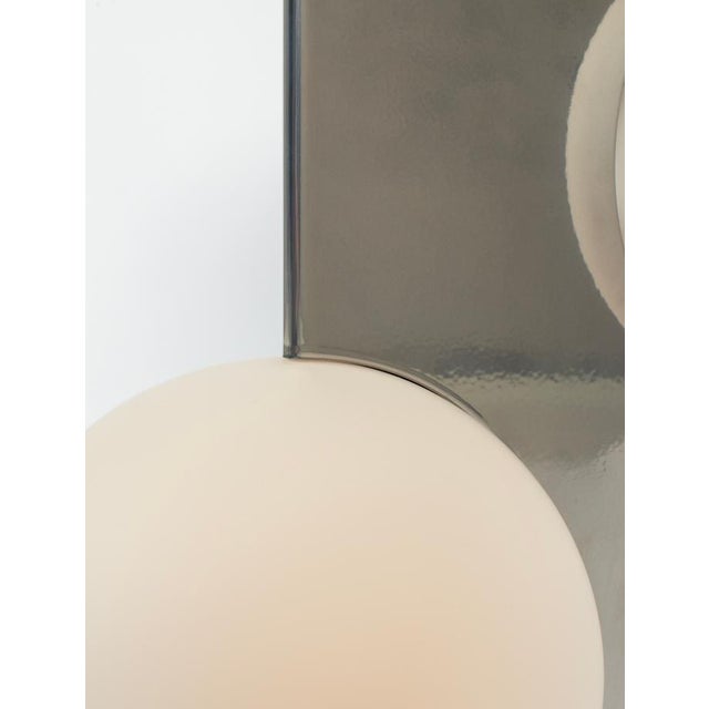 Contemporary Medium Sfera Chrome Lamp from Pulpo For Sale - Image 3 of 13