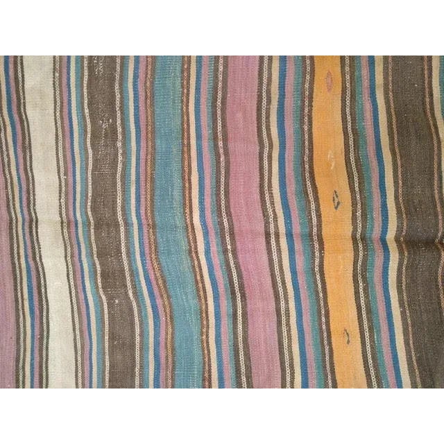 Persian 1920s Antique N.East Persian Kilim Rug For Sale - Image 3 of 5