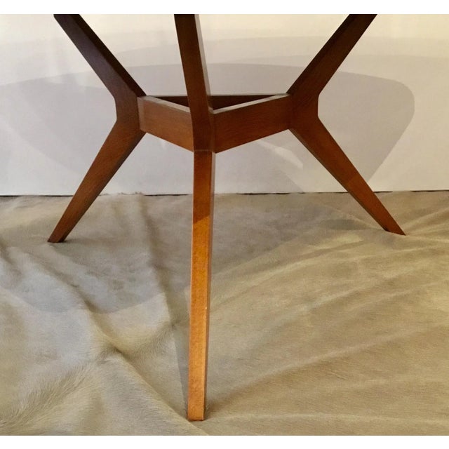 Mid-Century Modern Style Selva Co. Grace Wood Cocktail Table For Sale - Image 4 of 5