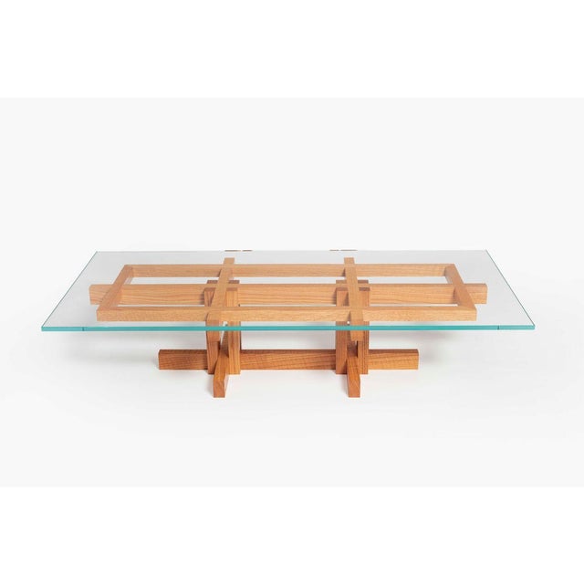Ray Kappe RK11 coffee table in red oak by Original in Berlin, Germany, 2020 California Modernism is synonymous with...