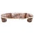 Not Yet Made - Made To Order "Melagrana" Coffee Table With Burl Walnut and Bronze Details For Sale - Image 5 of 6