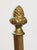 Mid-20th Century French Tole Shaded Cast Iron & Brass Table Lamp For Sale - Image 9 of 11