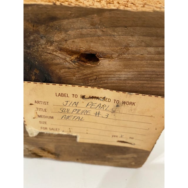 1970s 1970 Brutalist Style Abstract Nail Sculpture For Sale - Image 5 of 7