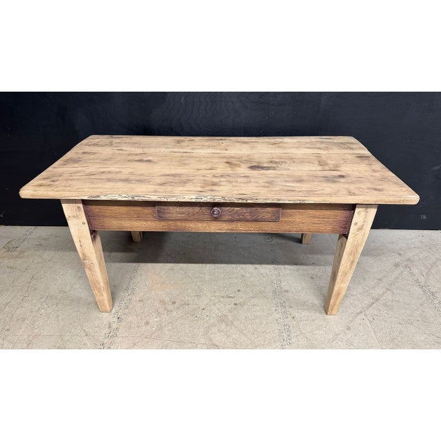 French Normandy Oak Coffee Table, 1860 For Sale - Image 10 of 10