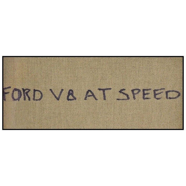 Late 20th Century Late 20th Century Ford V8 At Speed, Willem Heytman For Sale - Image 5 of 6
