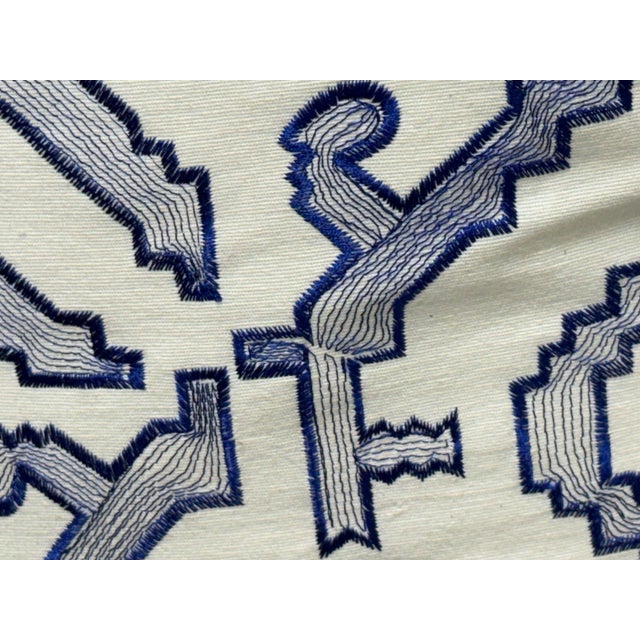 Textile Eastern Accents Sunda Indigo Decorative Pillows, Pair For Sale - Image 7 of 12