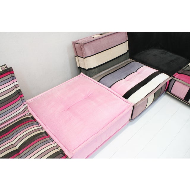 Rolls Modular Sofa by Missoni for Chateau Dax, Italy, 2000s, Set of 10 For Sale - Image 6 of 18