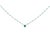 Crafted from the refined gleam of .925 sterling silver, this exquisite bead chain necklace is a treasure of elegance and...