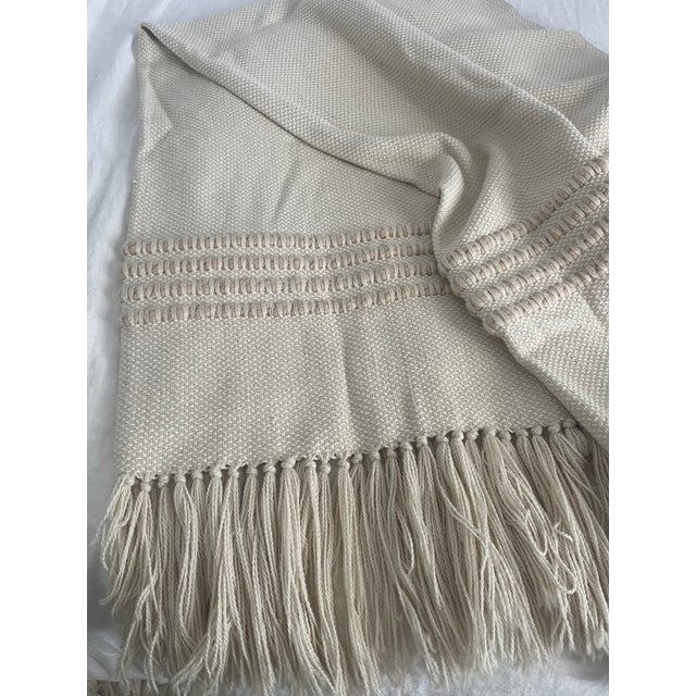 Wool Blend Throw For Sale - Image 4 of 14