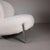 Lounge Chair in White Boucle For Sale - Image 6 of 15