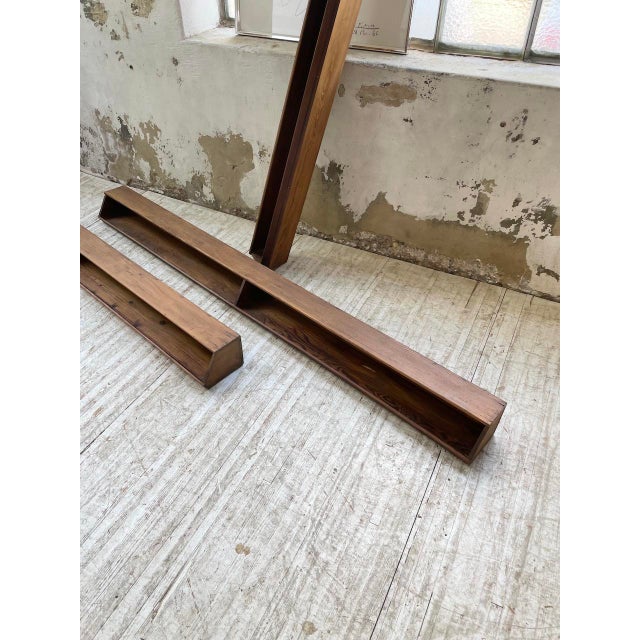 Wooden Wall Storage, 1950s, Set of 3 For Sale - Image 3 of 18