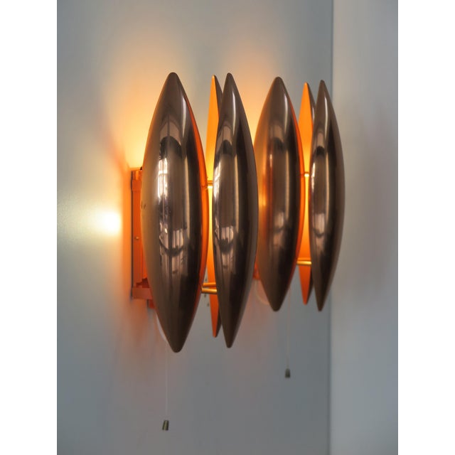 Scandinavian Kastor Copper Lamps by Jo Hammerbrg for Fog & Morup, Denmark, 1960s, Set of 2 For Sale - Image 6 of 17