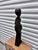Vintage Hand-Carved Wooden African Tribal Figurine Depicting a Man Playing a Drum, Crafted From Dense Hardwoods Like Ebony For Sale In Miami - Image 6 of 12