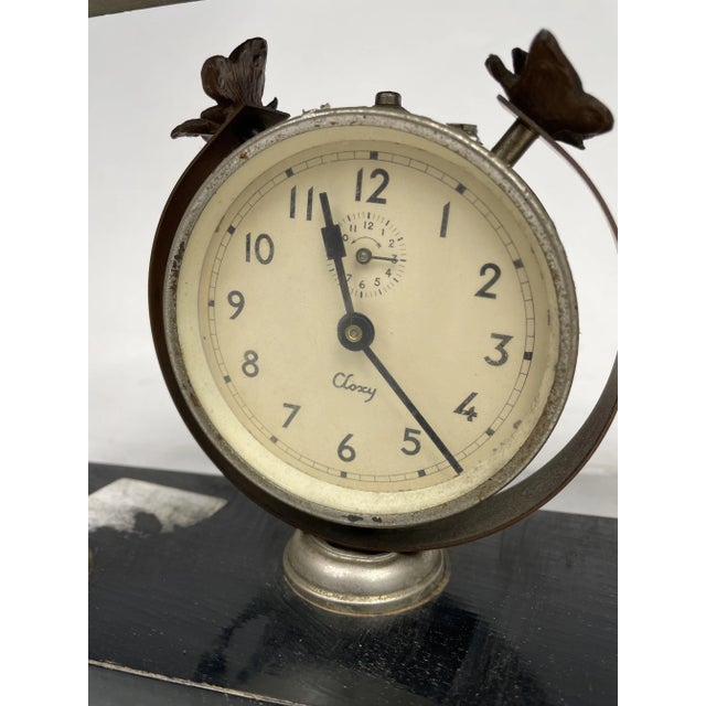 Art Nouveau Horse Clock, 1920s For Sale - Image 3 of 11