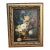 Late 20th Century Floral Still Life Painting in Gold Ornate Frame For Sale