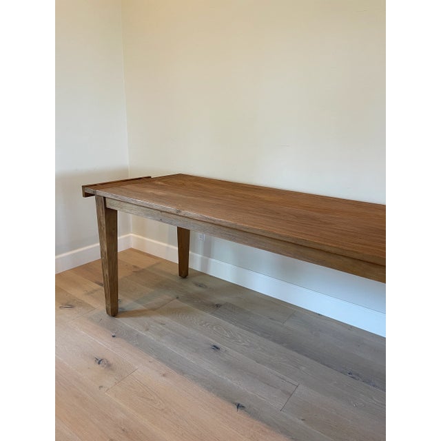 Farmhouse Made Goods Maisie Dining Table For Sale - Image 3 of 12