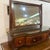 Mahogany Dressing Table with Swing Mirror Features beautiful inlay and a serpentine front pattern This remains in good...