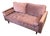 Modway Valour Velvet Apartment Sofa, Rose Pink For Sale