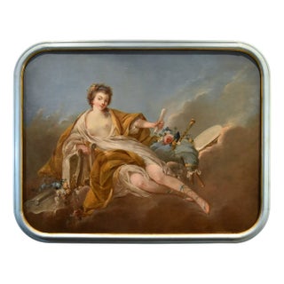 Pierre Charles Trémolières, Allegory of Music, 1730, Oil on Canvas For Sale