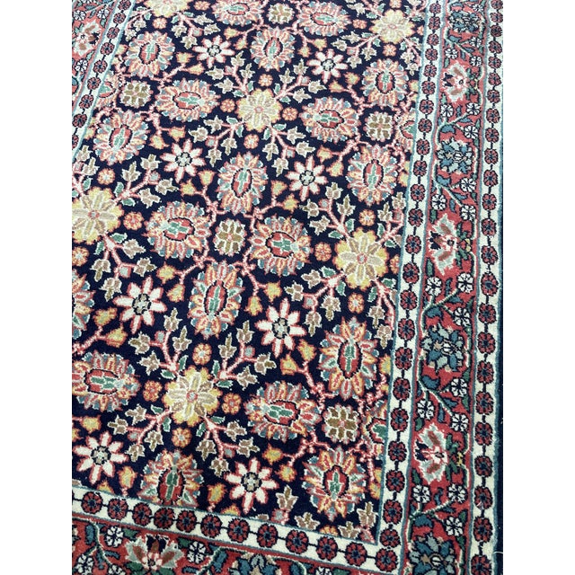1990 Kashmiri Design Indian Rug - 2'9" X 9'10"