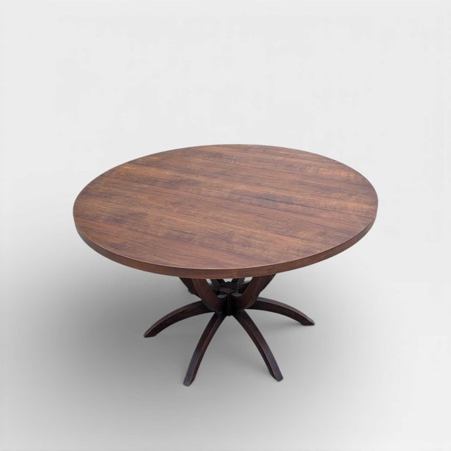 Chet Beardsley for Living Designs Round Dining Table, Mid-Century Modern, Mid-Century For Sale - Image 4 of 18
