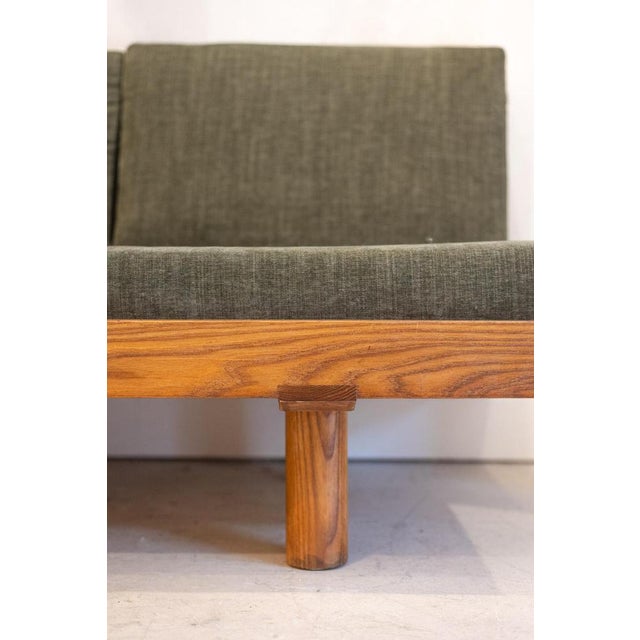 1990s L09 Three-Seater Bench in Blond Elm by Pierre Chapo, 1990s For Sale - Image 5 of 8
