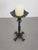 Metal Brutalist Cast Iron Candleholder, Germany, 1960s For Sale - Image 7 of 9