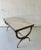 Raymond Subes Raymond Subes Style Marble Top Coffee Table For Sale - Image 4 of 12