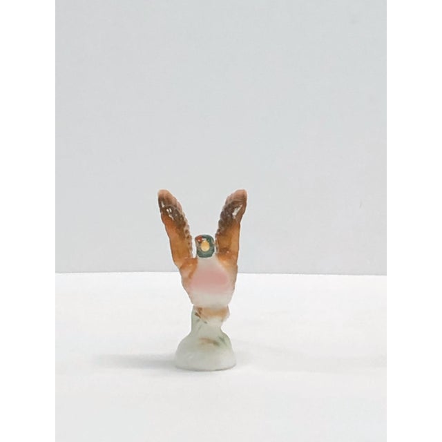 Mid-Century Modern Vintage 1960s Western Germany Porcelain Pheasant Figurine For Sale - Image 3 of 5
