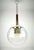1960s Mid-Century Bubble Glass Balloon Ceiling Lamp For Sale - Image 5 of 5
