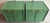 Pair of Green 1970's Campaign Style Nightstands For Sale - Image 4 of 11