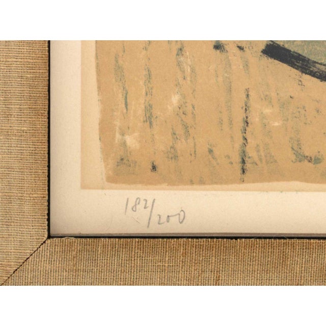 1950s Georges Item "Maritime Landscape" Lithograph For Sale - Image 5 of 7