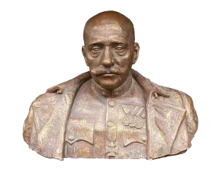 Bust of a High Ranked Austro-Hungarian Army Officer, Hungary, 1930s