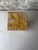 Antique Golden Stone Mosaic Pedestal With Geometric Inlay For Sale In New York - Image 6 of 10