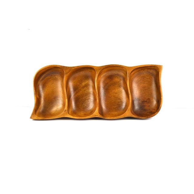 Mid-20th Century Split Snack Bowl, 1970s For Sale - Image 3 of 5