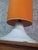 Space Age Floor Lamp with Giant Orange Lampshade, 1970s For Sale - Image 3 of 6
