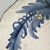 Blue Mid-Century Modern Italian Majolica Plate by Alba Docilia Albisola, 1950s For Sale - Image 8 of 11