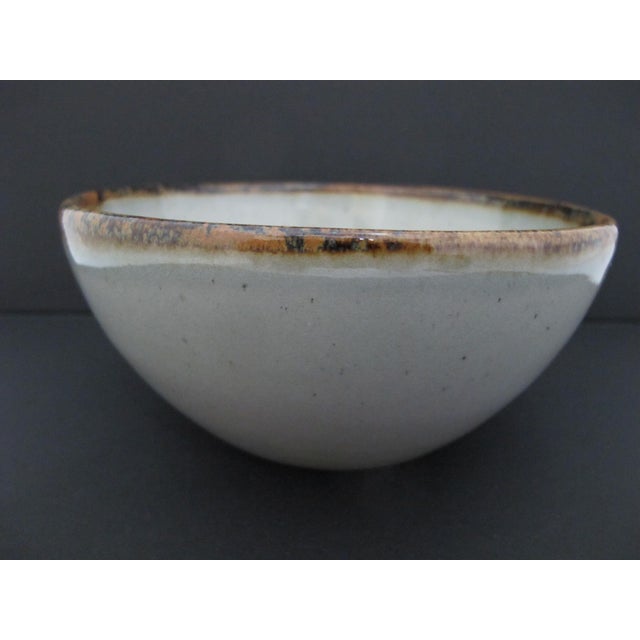 Incredibly sweet Vintage Ken Edwards Mexican pottery, cereal bowl from the El Palomar studio in Tonalá, Mexico. Crafted in...
